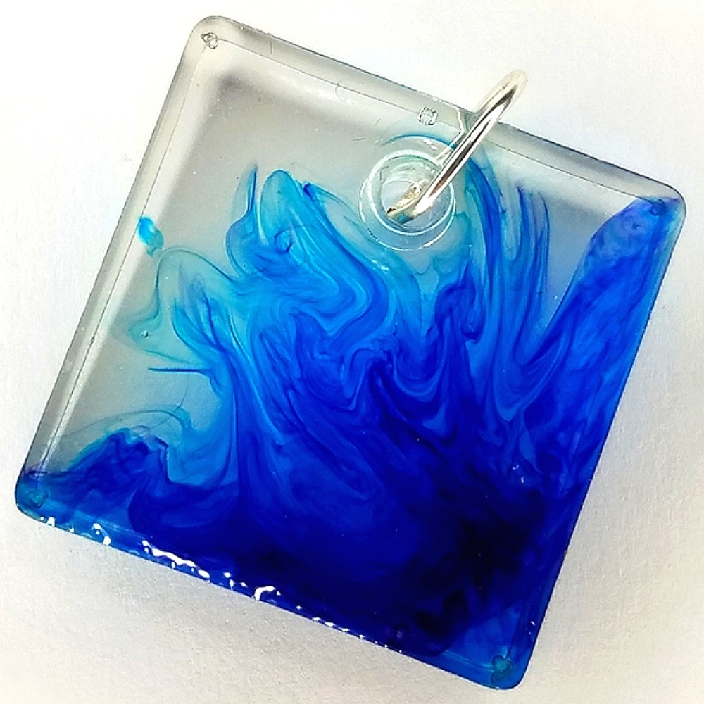 Liquid Blue Necklace